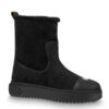 Replica Louis Vuitton Black Call Back Ankle Boots 2