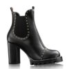 Replica Louis Vuitton Black Matchmake Ankle Boot