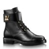 Replica Louis Vuitton Boyish Ankle Boot Monogram Canvas 2