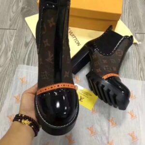 Replica Louis Vuitton Boyish Ankle Boot Monogram Canvas 2