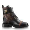 Replica Louis Vuitton Boyish Ankle Boot Monogram Canvas