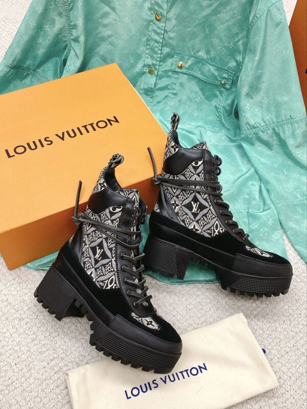 Replica Louis Vuitton LAUREATE PLATFORM DESERT BOOT 1AB2X9 4