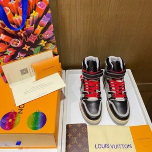 Replica LV Trainer Sneaker Boot Louis Vuitton 1A7RSF 2