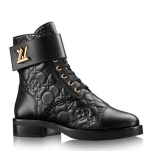 Replica Louis Vuitton Wonderland Ranger Boot Monogam Flower