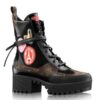 Replica Louis Vuitton Wonderland Ranger Boot Monogam Flower