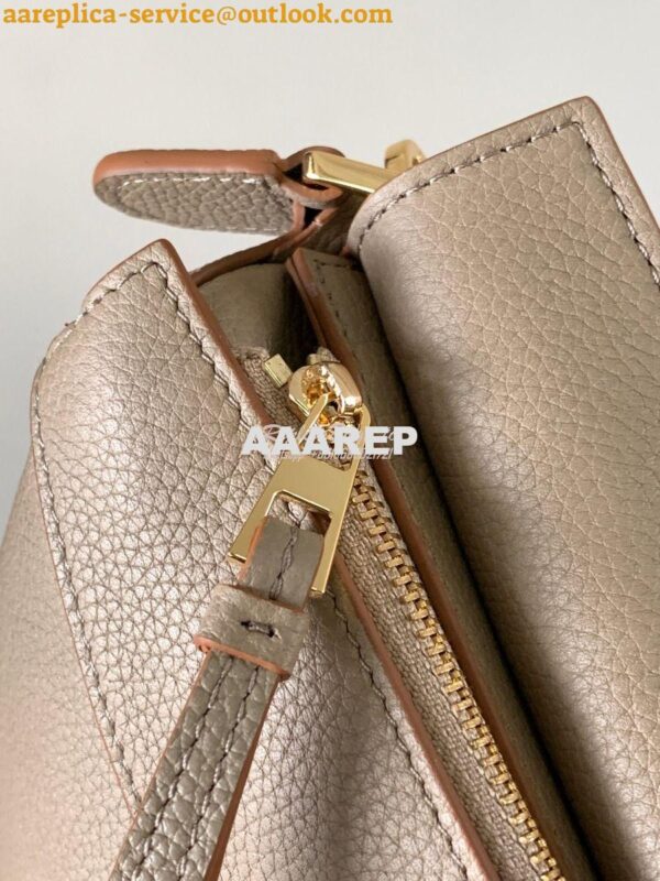 Replica Loewe Mini Puzzle bag in soft grained calfskin A510P88 Sand 7