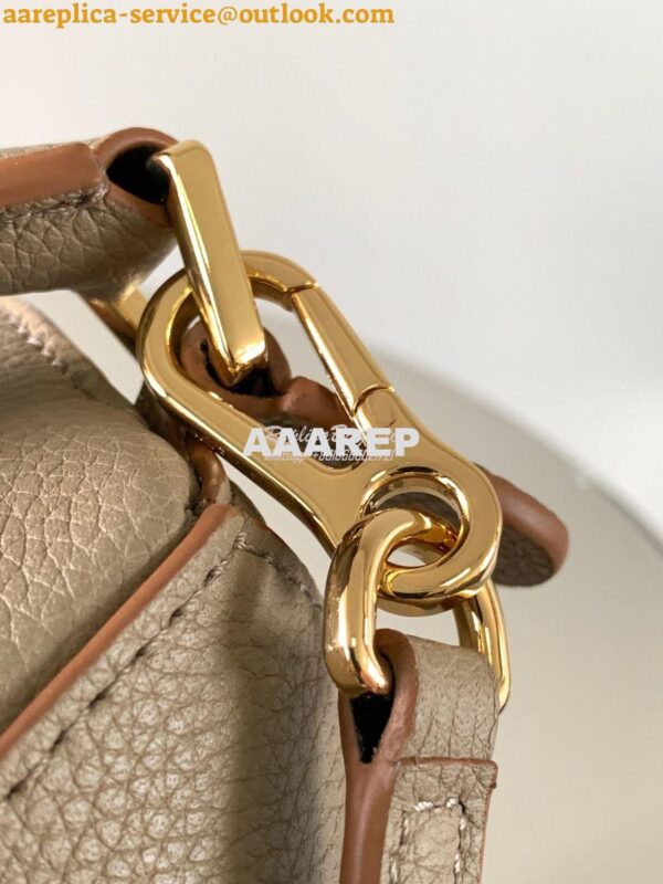 Replica Loewe Mini Puzzle bag in soft grained calfskin A510P88 Sand 10