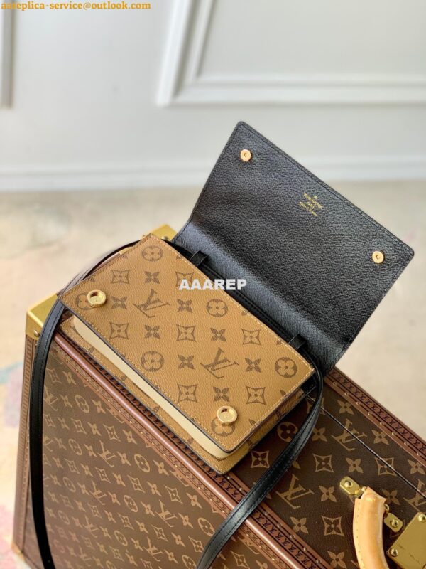 Replica Louis Vuitton LV Book Chain Wallet M81830 9