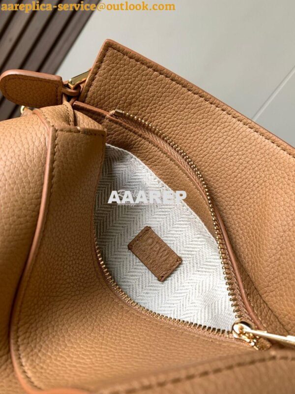 Replica Loewe Mini Puzzle bag in soft grained calfskin A510P88 Toffee 11