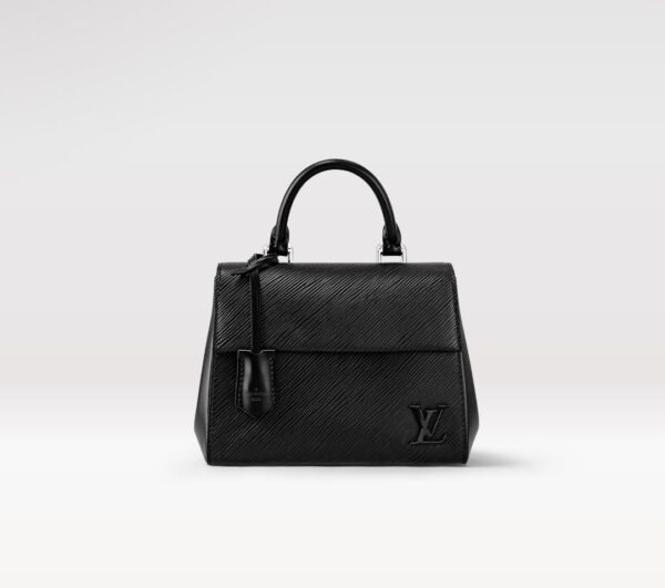 Replica Louis Vuitton LV CLUNY MINI Black Bag M58925 3