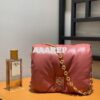 Replica Loewe Puffer Goya bag in shiny nappa lambskin AP40P41 Dark Cho