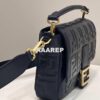 Replica Fendi 8BR771 Baguette Large Gold leather bag 2