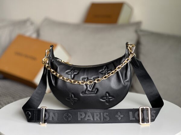 Replica Louis Vuitton LV OVER THE MOON Bag Black M59799 4