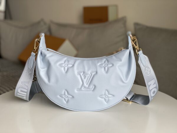 Replica Louis Vuitton LV OVER THE MOON Bag Bleu Glacier Blue M59825 6