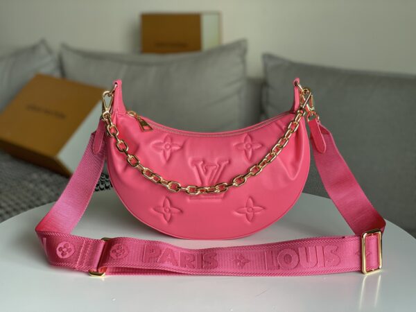 Replica Louis Vuitton LV OVER THE MOON Bag Dragon Fruit Pink M59915 4