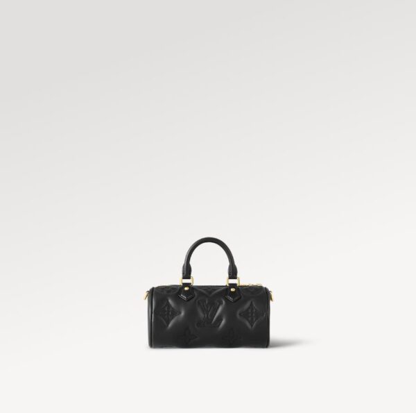 Replica Louis Vuitton LV PAPILLON BB Bag Black M59800 3