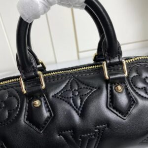 Replica Louis Vuitton LV PAPILLON BB Bag Black M59800 2