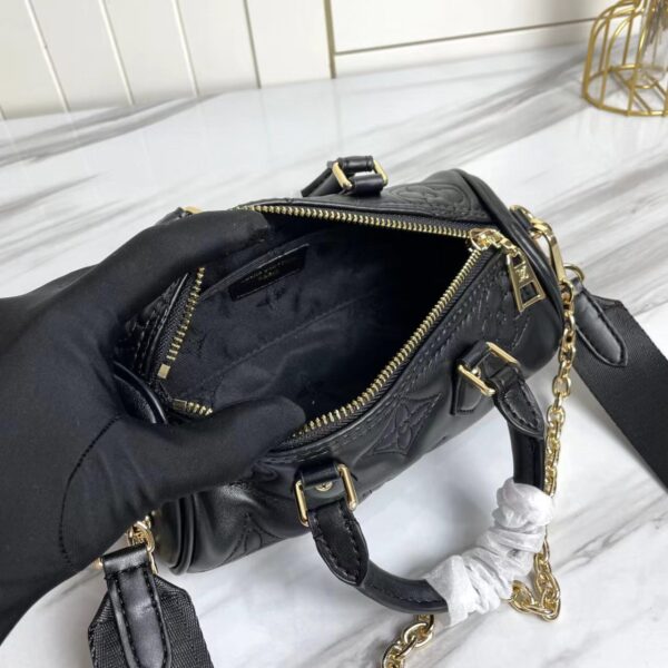 Replica Louis Vuitton LV PAPILLON BB Bag Black M59800 11