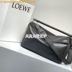 Replica Loewe Puzzle Large Bag 66003 Black