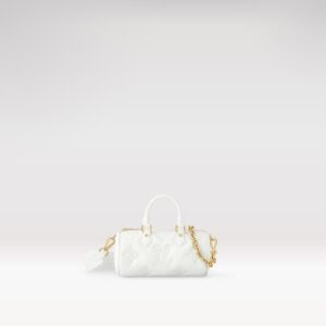 Replica Louis Vuitton LV PAPILLON BB Bag Snow White M59827