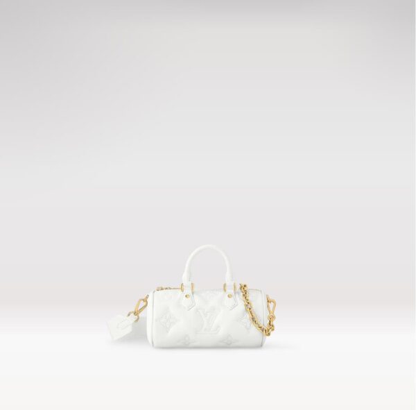 Replica Louis Vuitton LV PAPILLON BB Bag Snow White M59827 3