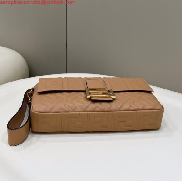 Replica Fendi 8BR771 Baguette Tan leather bag 5