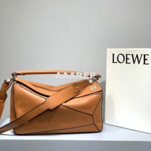 Replica Loewe Puzzle Large Bag 66003 Tan 2