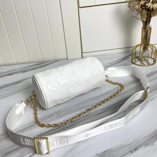 Replica Louis Vuitton LV PAPILLON BB Bag Snow White M59827 9