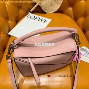 Replica Loewe Puzzle Small Bag 98895 Pink 2