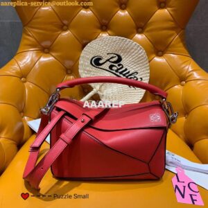 Replica Loewe Puzzle Small Bag 98895 Red