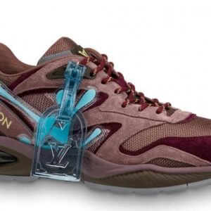 Replica Louis Vuitton Aubergine LV Trail Sneakers