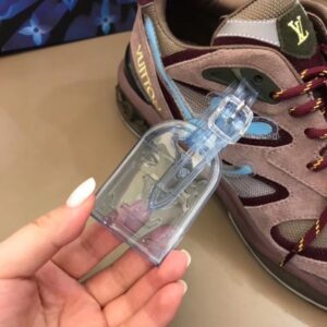 Replica Louis Vuitton Aubergine LV Trail Sneakers 2