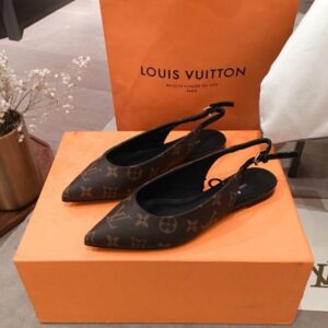 Replica Louis Vuitton Cherie Slingback Ballerina LV 1A68AV 2