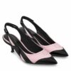 Replica Louis Vuitton Archlight Slingback Pumps In Fuchsia Satin