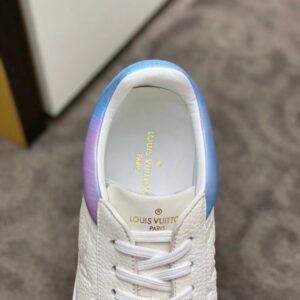 Replica Louis Vuitton Luxembourg Sneakers In White Monogram Leather 2