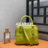 Replica Loewe Amazona 19 Square Bag in Nappa Calfskin A039N10 Lime