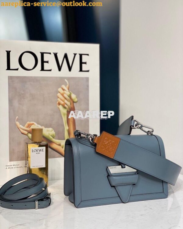 Replica Loewe Barcelona Bag 66014 Ash blue 4