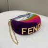 Replica Fendi 8BR798 Fendigraphy Small 80056M wihte and Grey Multicolor leather Bag 2