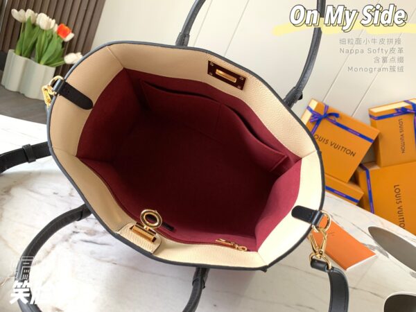 Replica Louis Vuitton On My Side MM LV M56934 4