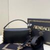 Replica Fendi 8BR801 Baguette Brooch Bag Blue 2