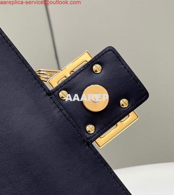 Replica Fendi 8BR801 Baguette Brooch Bag Black 7