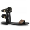 Replica Louis Vuitton Nomad Sandals Monogram Studs 2