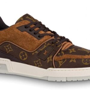 Replica Louis Vuitton LV Trainer Sneakers In Monogram Canvas