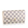 Replica Louis Vuitton Sarah Wallet Damier Azur N60232 BLV925