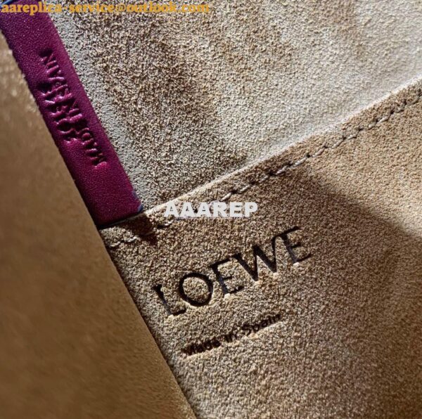 Replica Loewe Gate Bucket 66088 Bordeaux 11