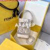 Replica Fendi 8BS010 Mon Tresor Leather And Mesh Mini Bag 8361 Black 2