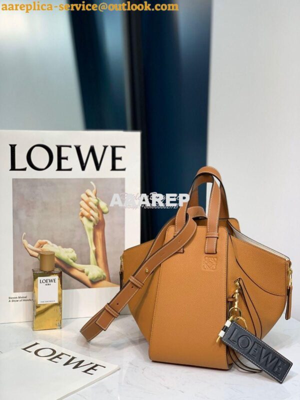 Replica Loewe Hammock Small Bag 66031 Tan 4