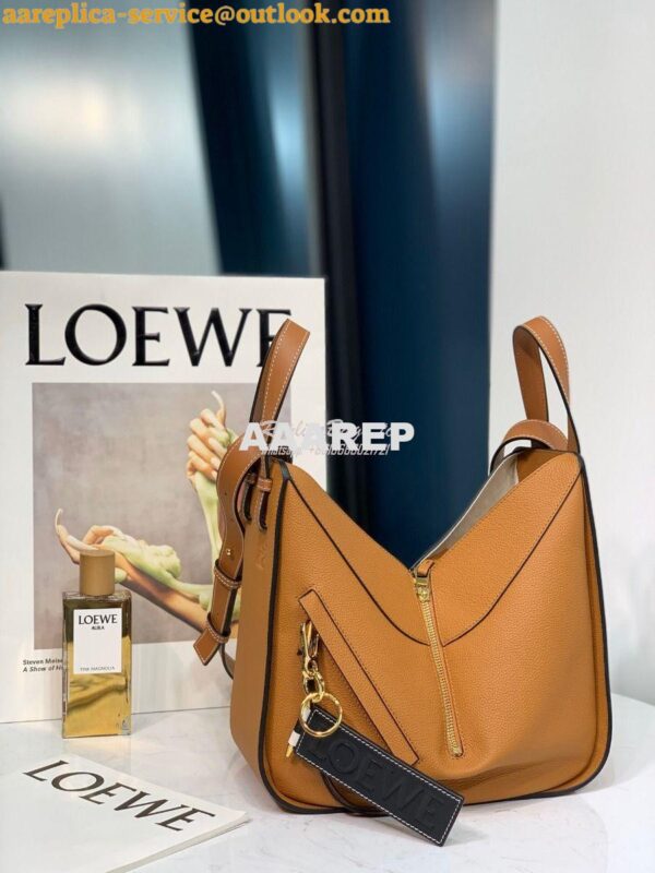 Replica Loewe Hammock Small Bag 66031 Tan 6