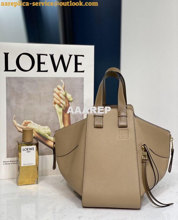 Replica Loewe Hammock Small Bag 66031 Taupe 4