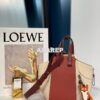 Replica Loewe Hammock Small Bag Smooth Calfskin 66031 Oxblood/Taupe 2